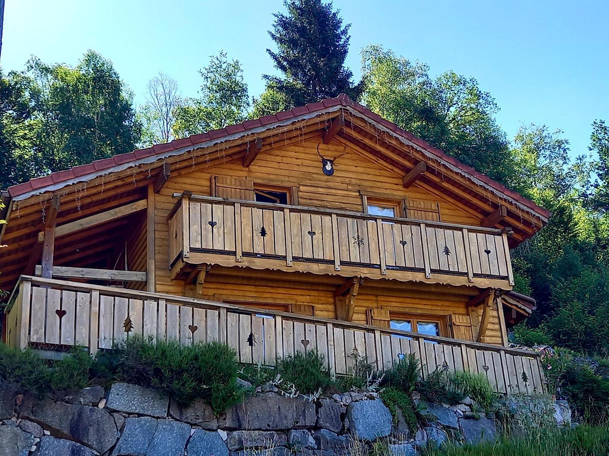 Chalet Typique Vosgien "Les Barbotines" Ventron Exteriör bild