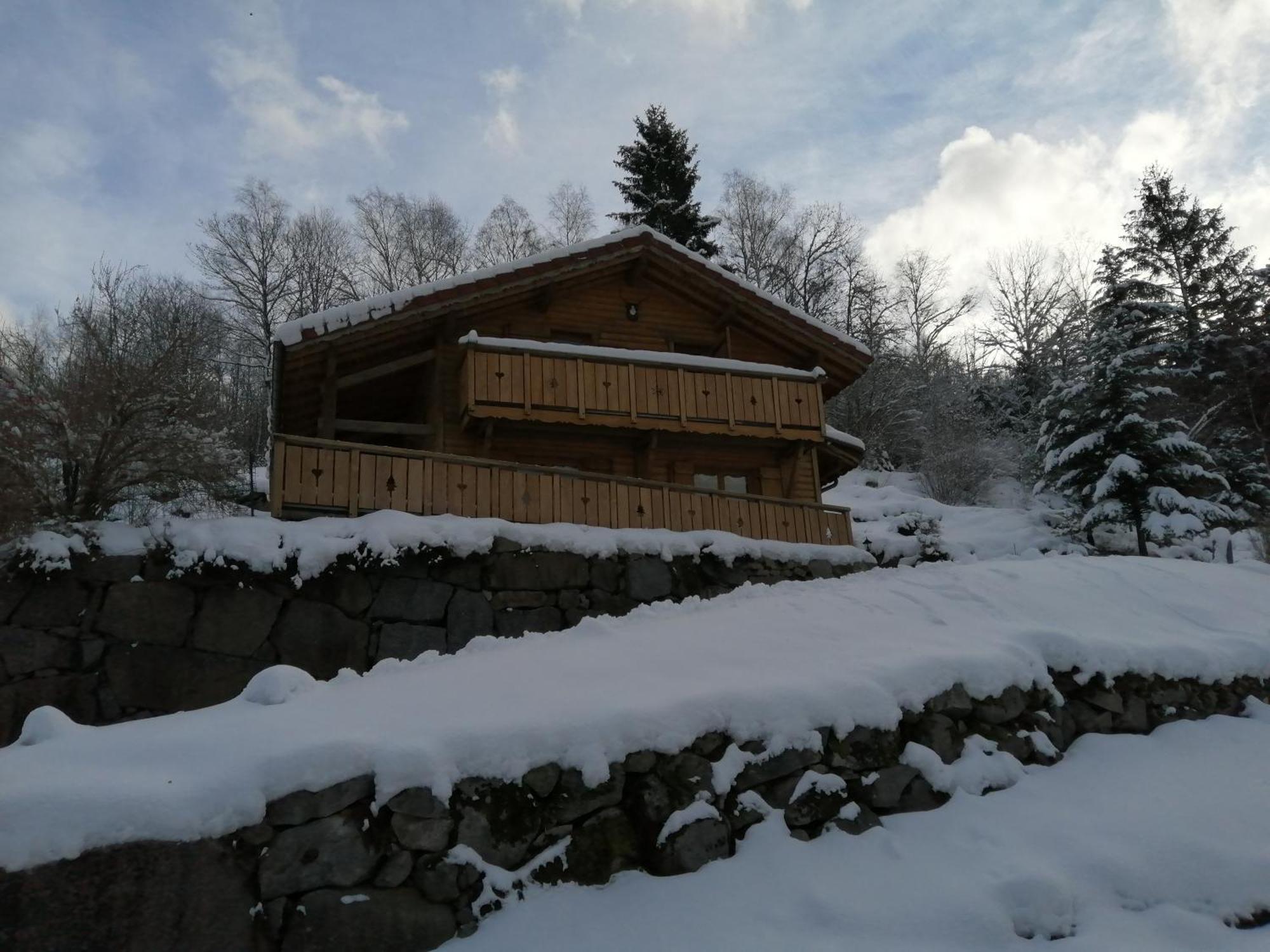 Chalet Typique Vosgien "Les Barbotines" Ventron Exteriör bild